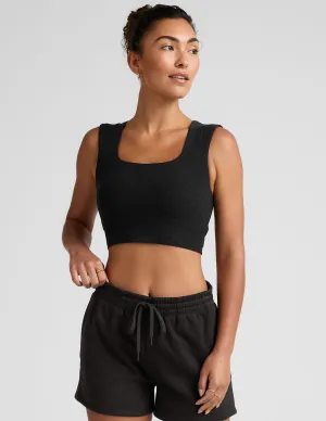Spacedye Square Up Cropped Tank City Style urban scene