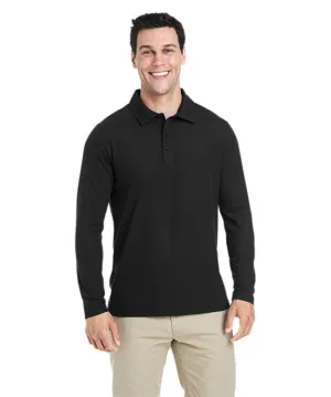 CE112L - Core 365 Mens Fusion ChromaSoft? Long-Sleeve Pique Polo Shirt Sophisticated Comfort Everyday Basic