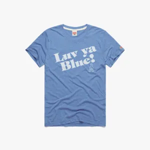 Soft Cotton Feel Cozy Waistband Oilers Luv Ya Blue