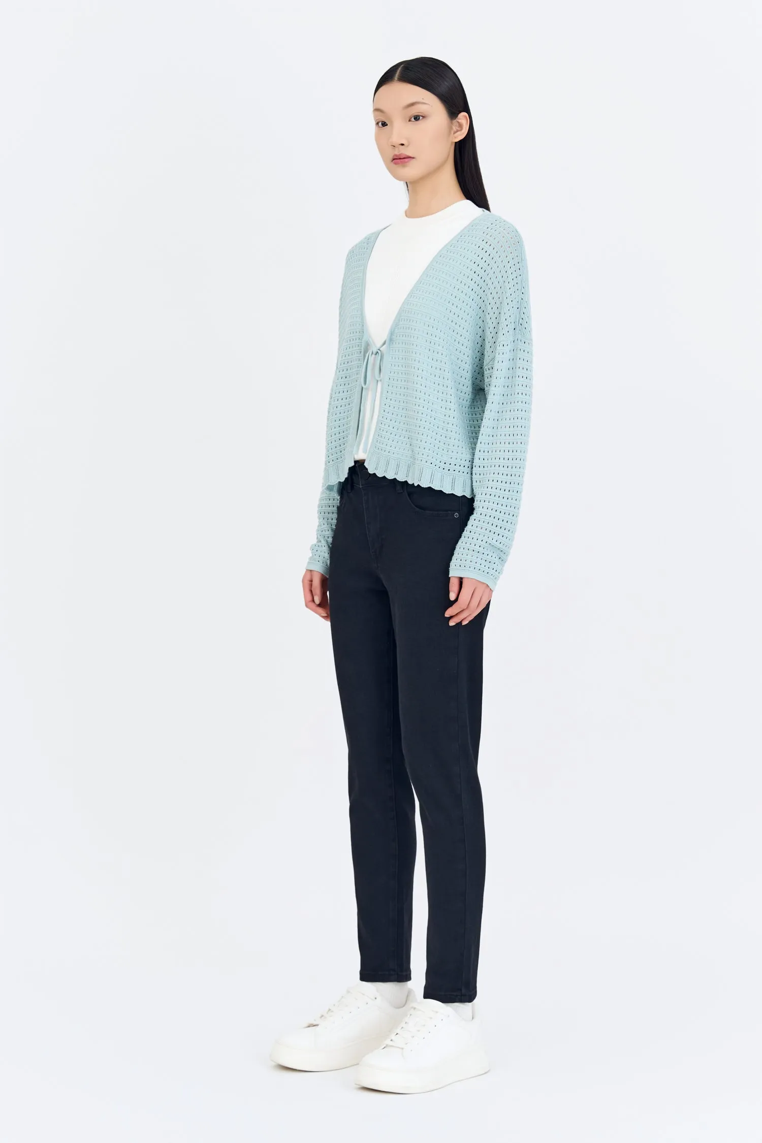Slim Fit Jeans - Black Classic Appeal Everyday Style