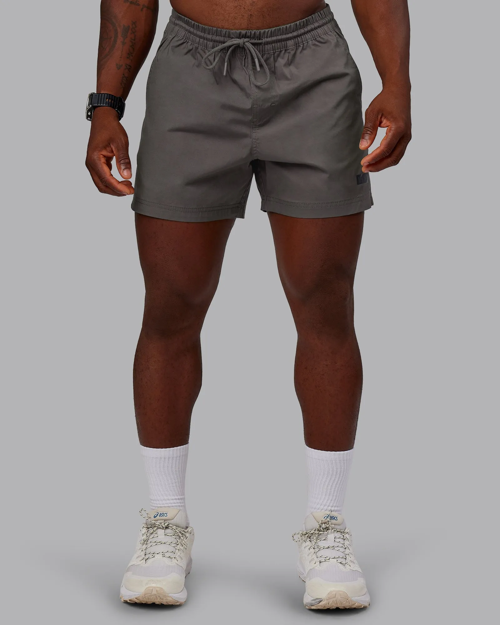 service industry men's option Daily 5" Short - Dark Storm