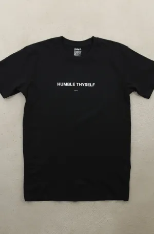 Unisex Active Trend Look Humble Thyself II (Men's Black A1 Tee)