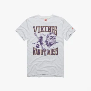 Classic Style Trend Classic Layer Vikings Randy Moss Signature Portrait