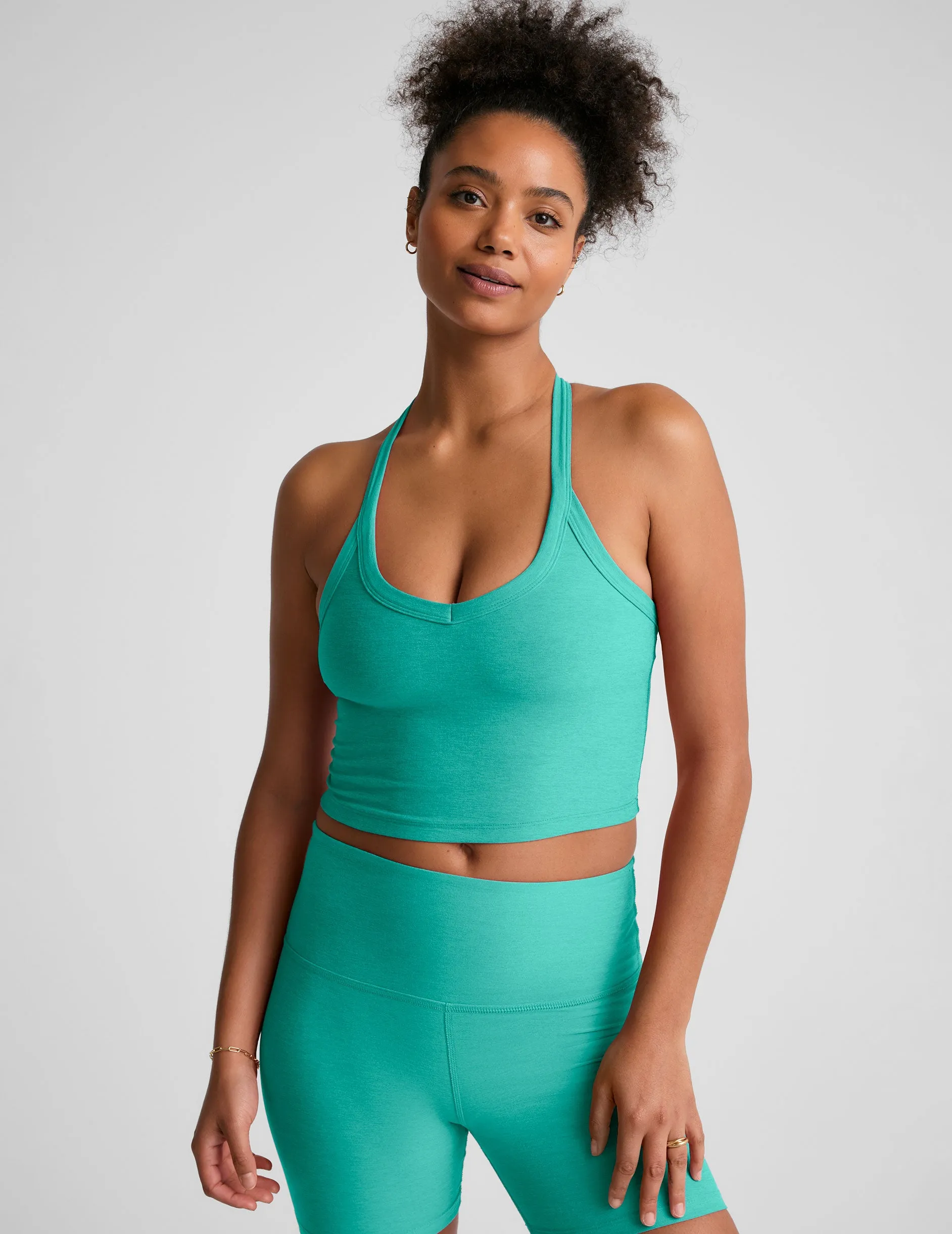 Dance Spacedye On The Up Cropped Tank
