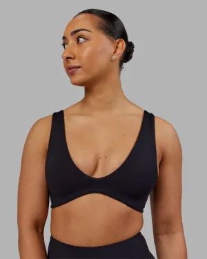 Crease-resistant seams Reform Sports Bra - Black