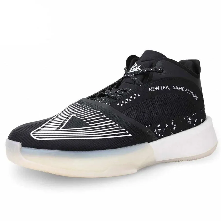 Enhanced Ball Transition Quick Break Move PEAK Andrew Wiggins Basketball Shoes Limited Sneakers Black