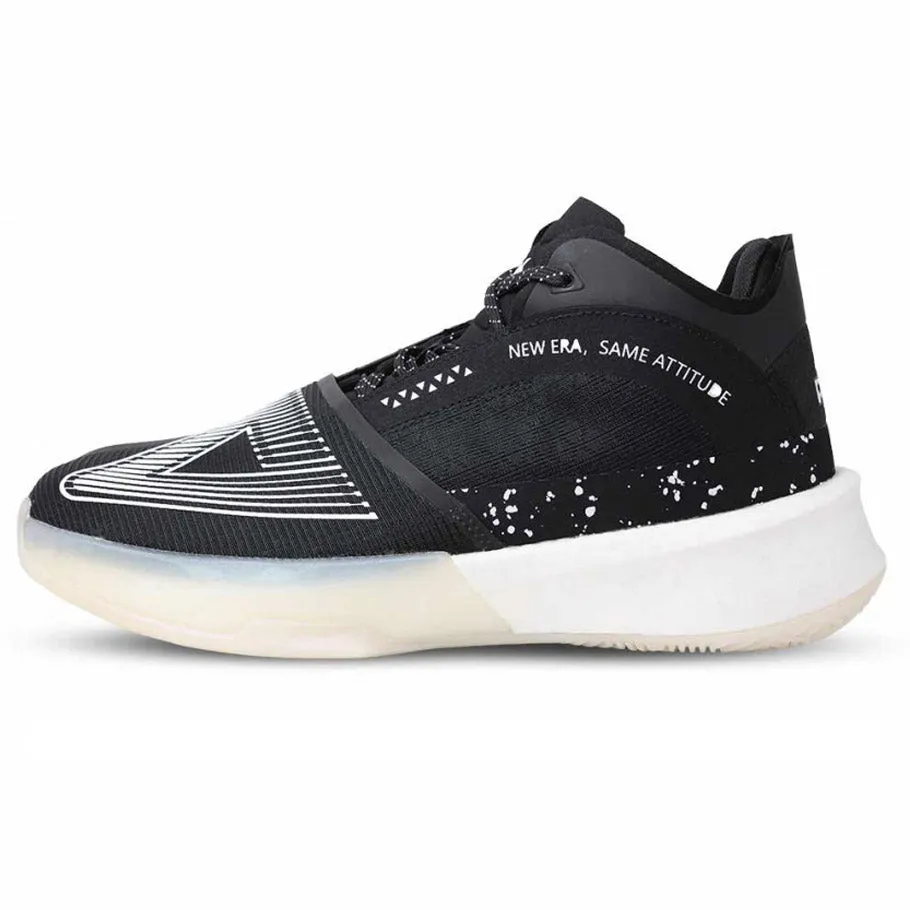 Thermo Adhesive Molded Footbed Design PEAK Andrew Wiggins Basketball Shoes Limited Sneakers Black