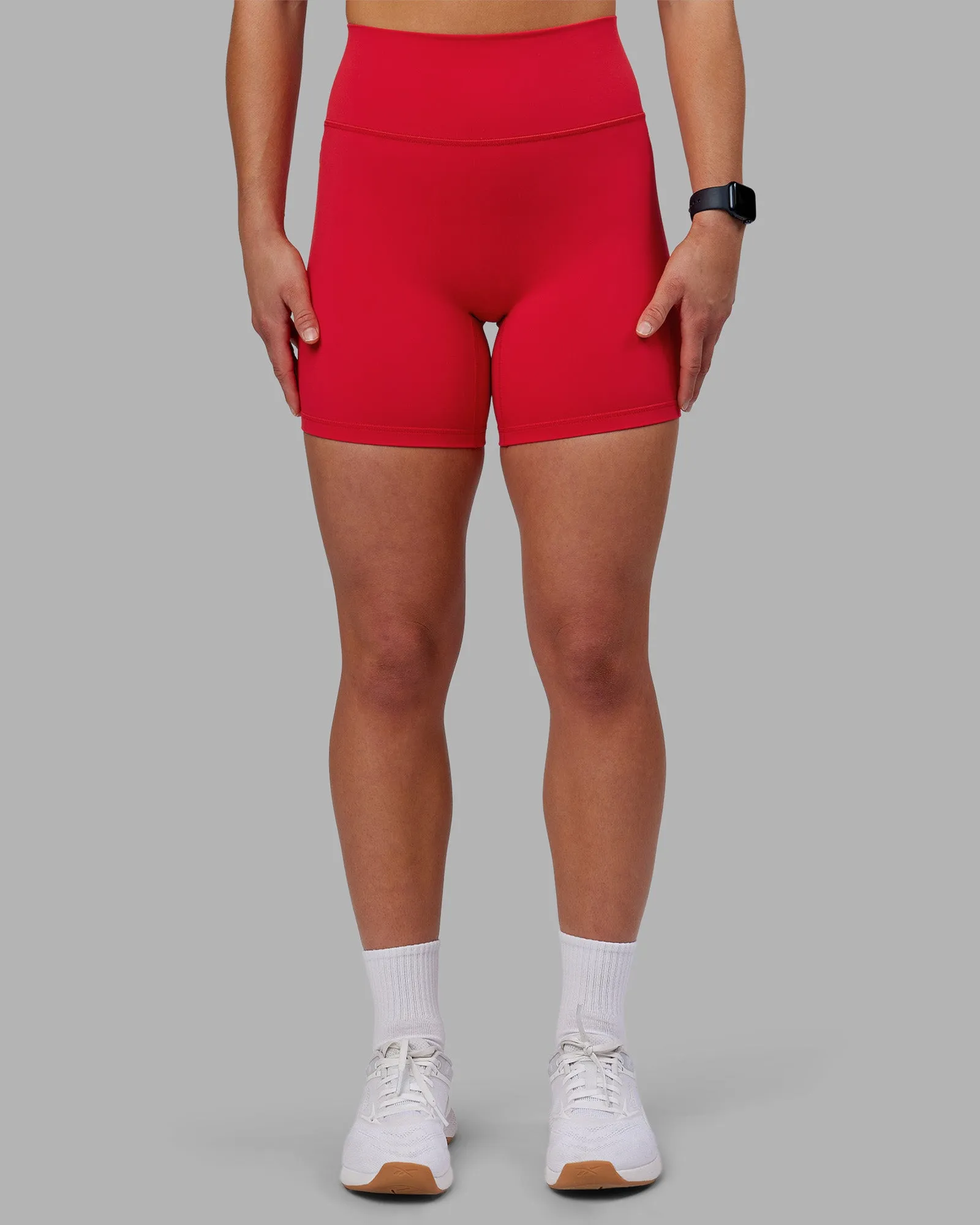 Fusion Ultra High-Rise 6" Short - Scarlet Clean Fit All Weather Fit