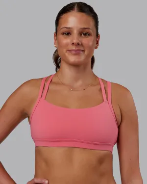 Velocity Sports Bra - Pink Lemonade All-Day Structure