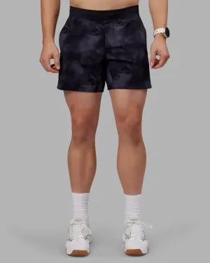 Compression Support Layer Lift 6" Short - Black Washed