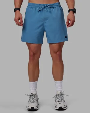 Active Wear Fit All Fit Rep 5" Lined Performance Short - Elemental Blue