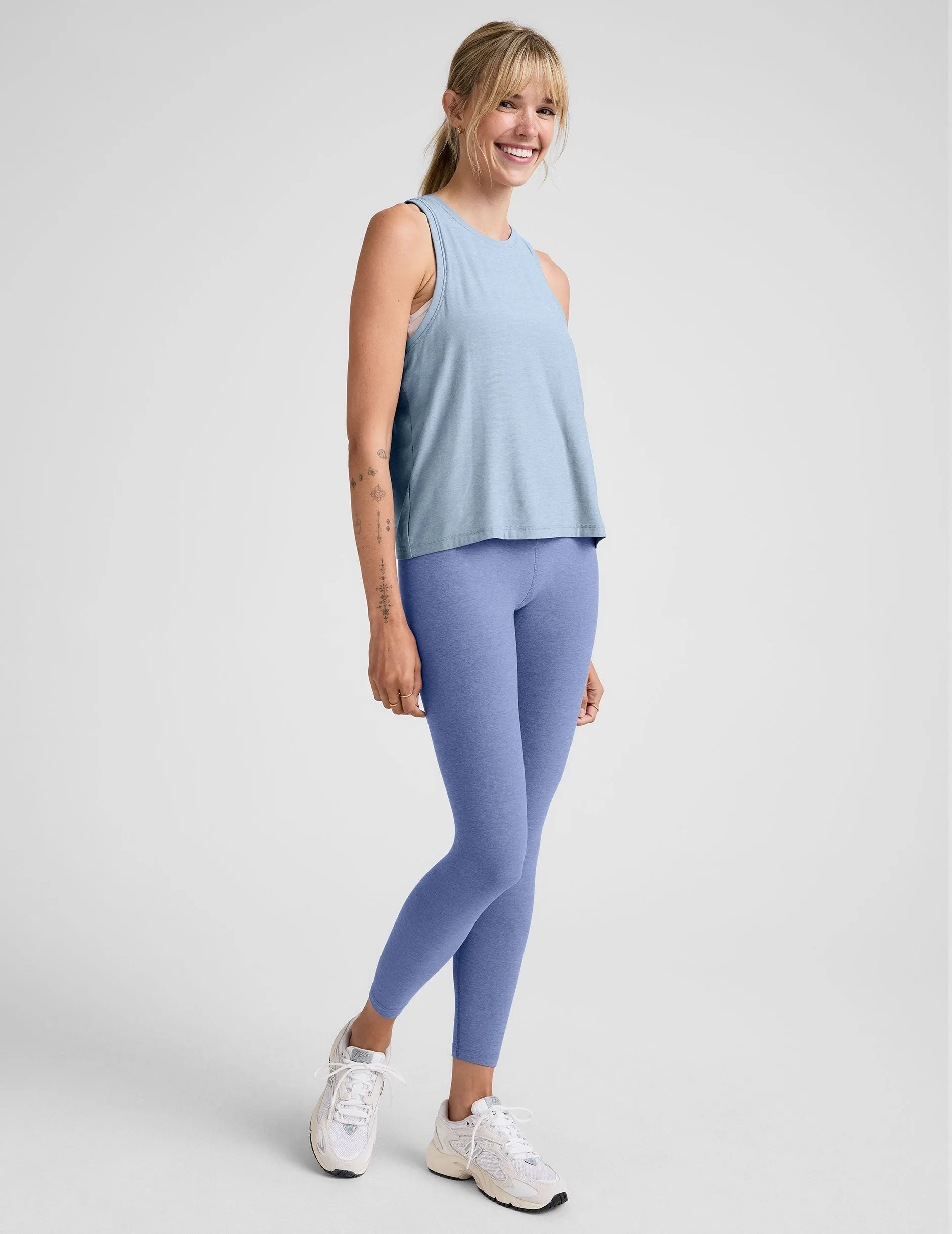 Featherweight Rebalance Tank Athletic Inspired Cut research and development