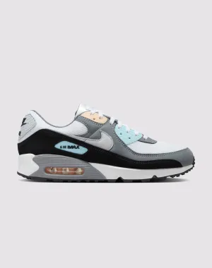 running in a volleyball court area shoes Nike Air Max 90