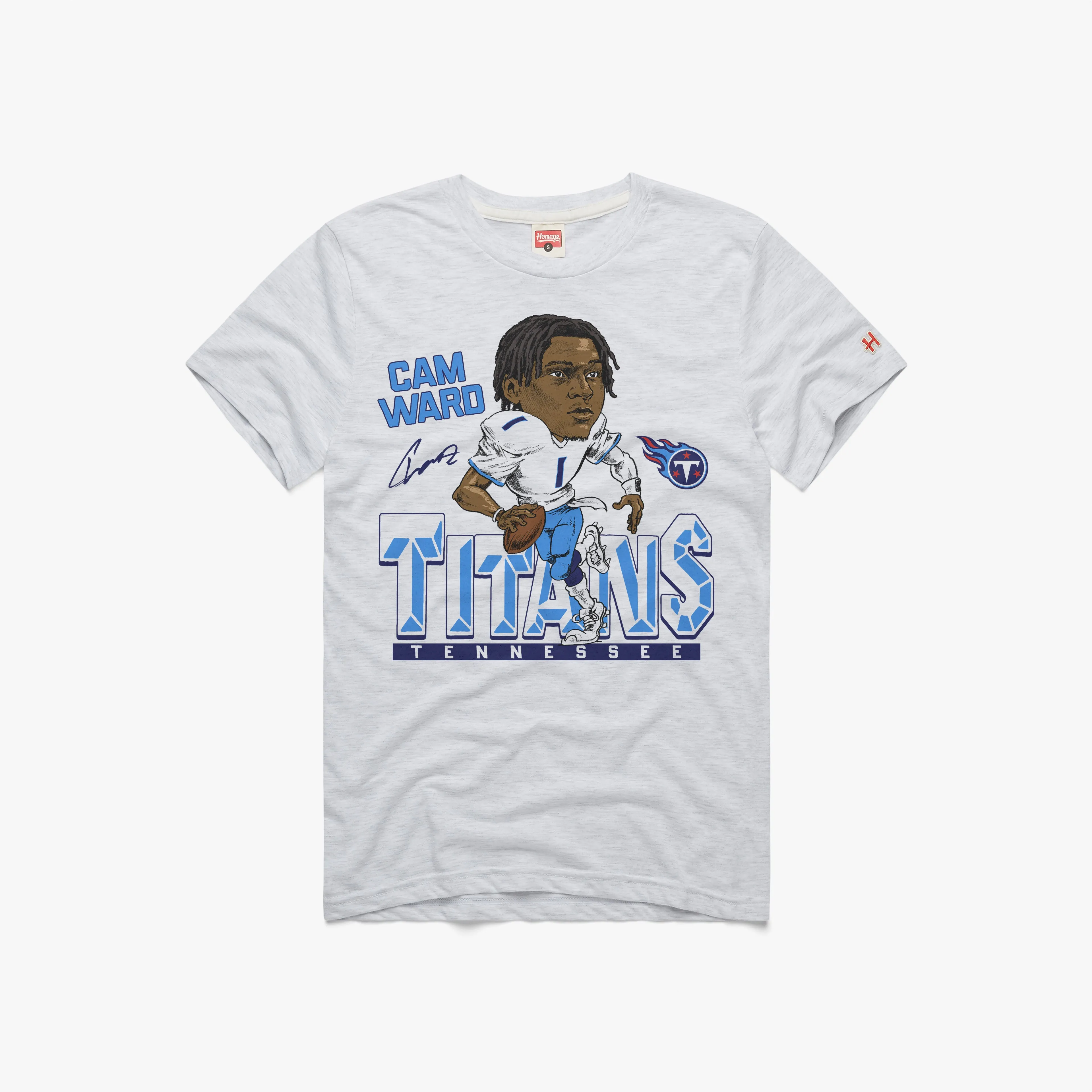 Titans Cam Ward Signature Water Based Ink