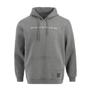 product hook practicality Ford Maverick Logo Mens Charcoal Gray Pullover Hoodie