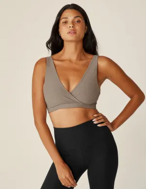 Sustainable Warm-up Spacedye Criss Crossover Maternity Nursing Bra