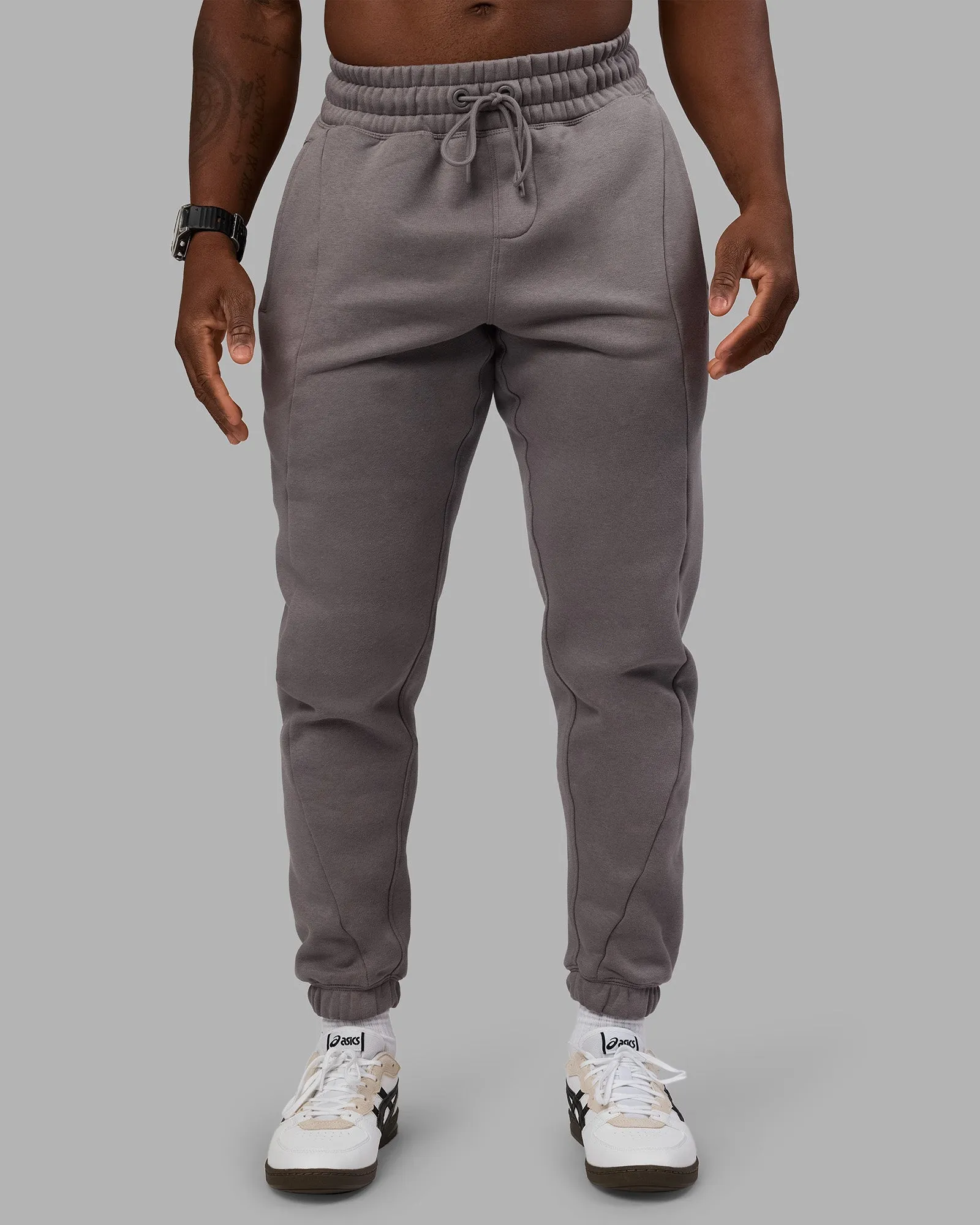 Light and Flexible Breathable and Supportive Stream Panel Track Pant - Storm Front