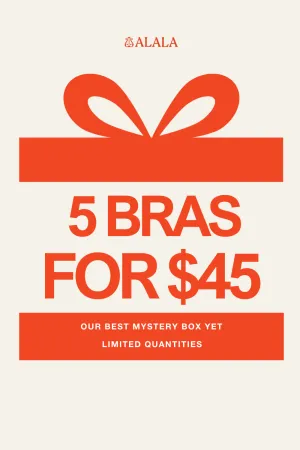 5 Bras for $45 Lightweight Underwear Small