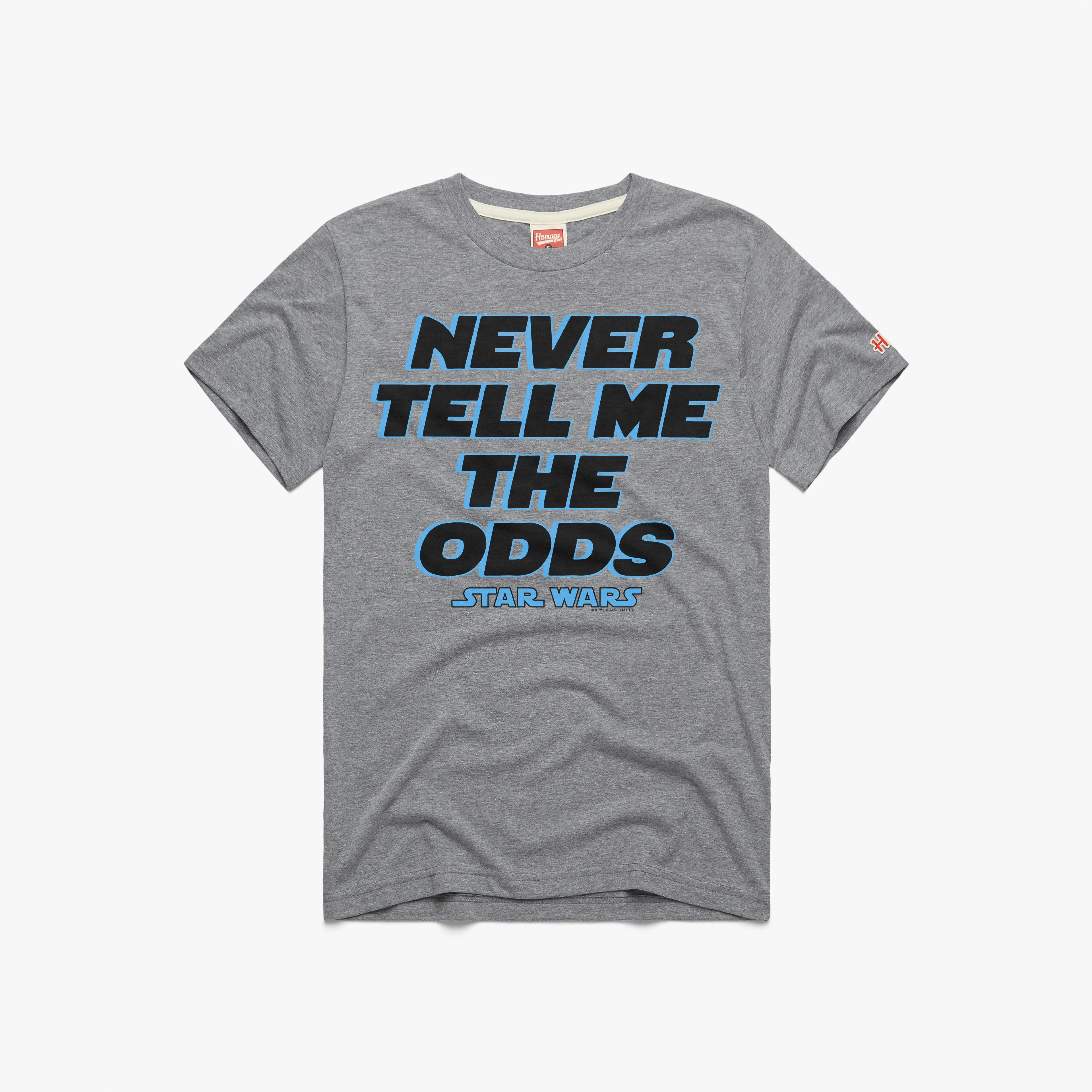 Star Wars Never Tell Me The Odds Chic Fashion Machine washable