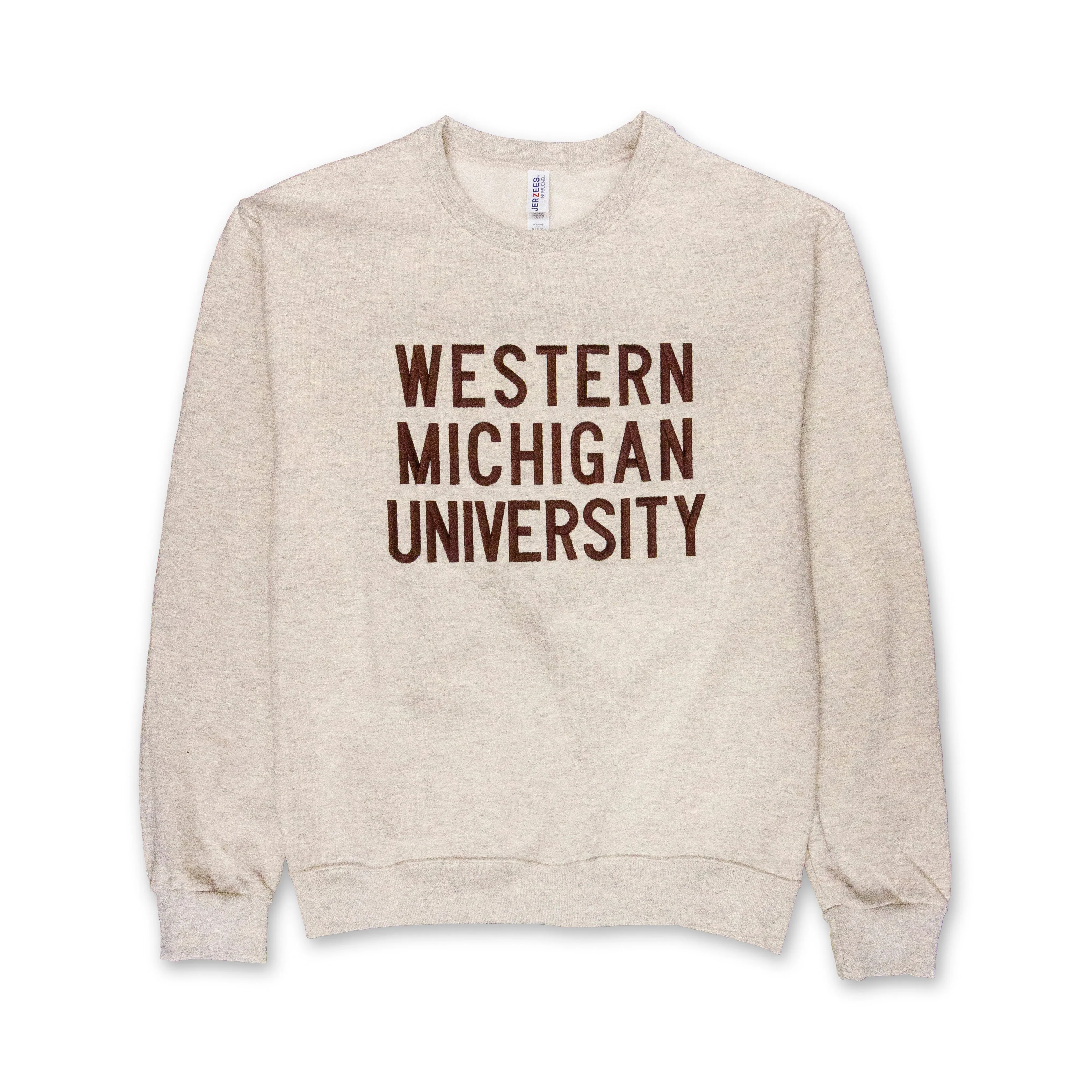 product rhinestone glamour Tassel accents WMU Embroidered Classic Crew