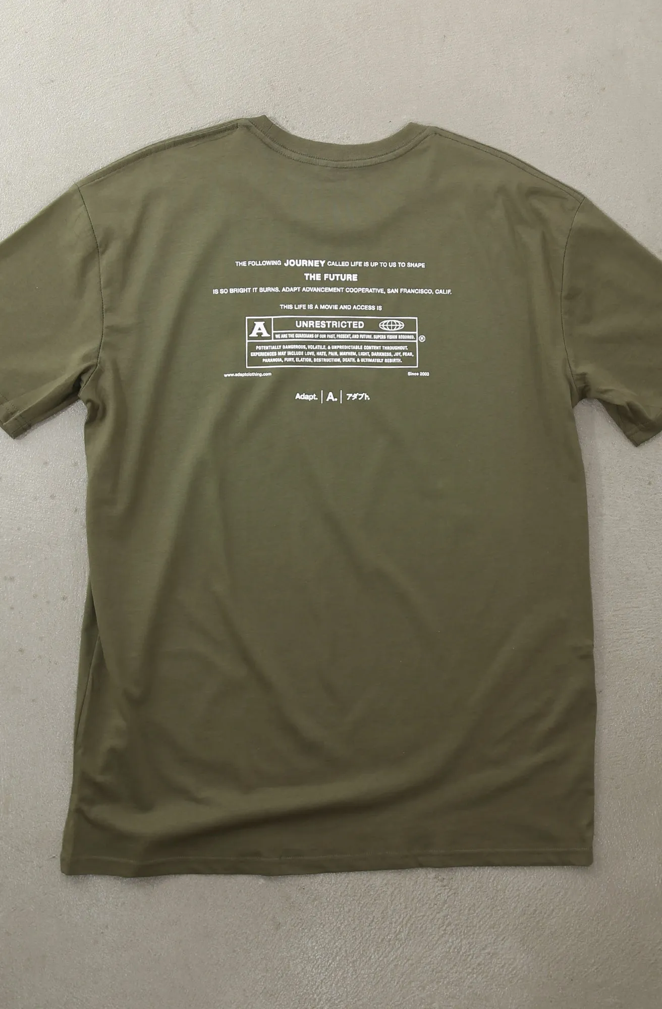 Airflow Ventilation System Tight fit sexiness Unrestricted (Men's Army A1 Tee)