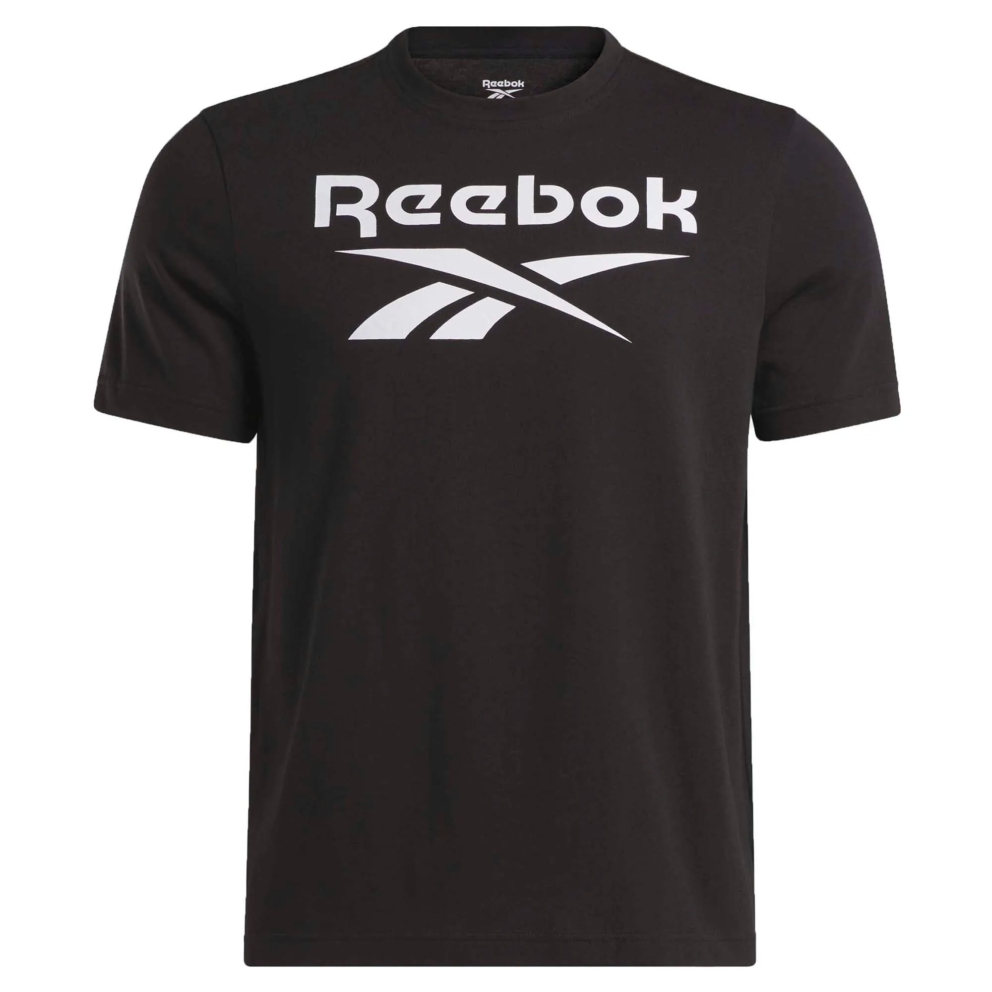 Baby Soft HighVisibility Trim Men's Identity Stacked Logo T-Shirt