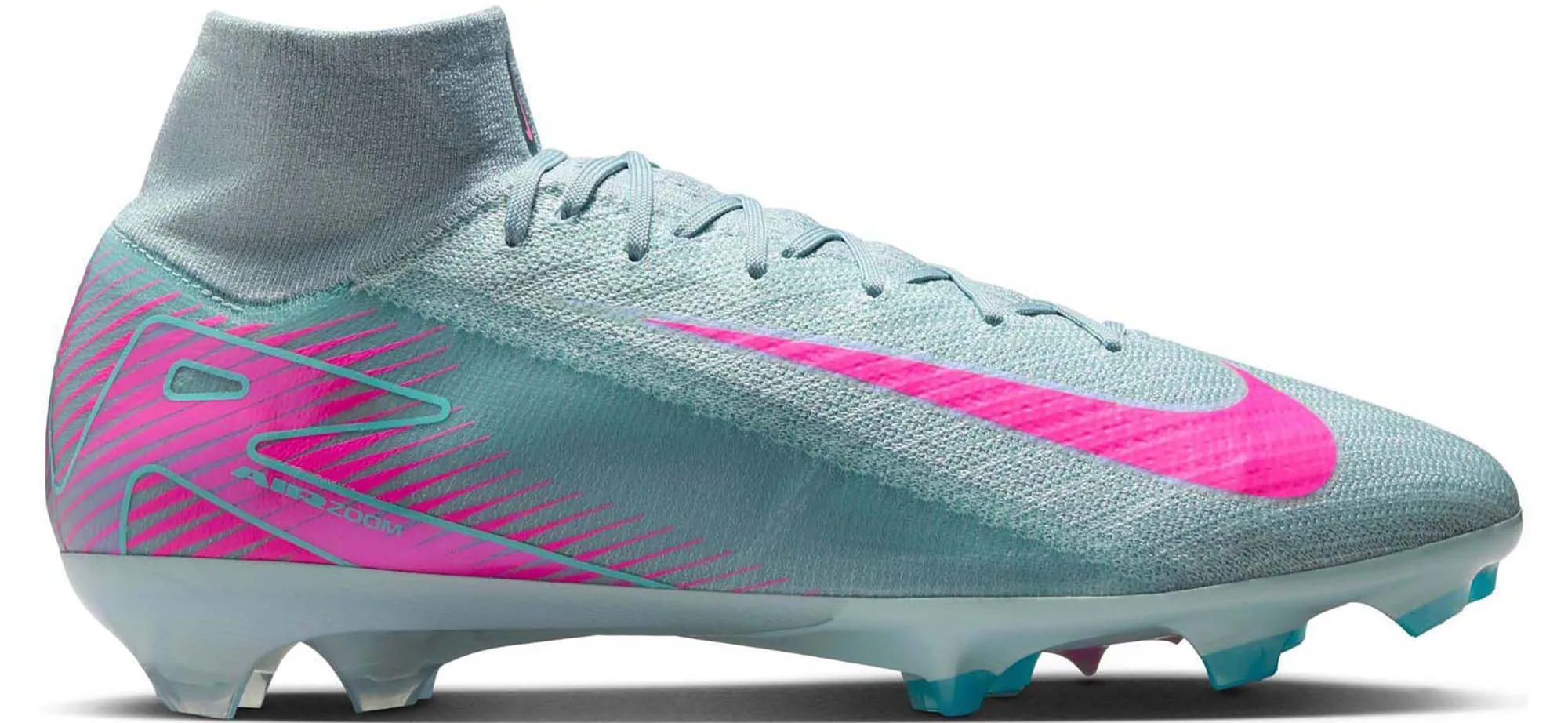 Thermal Bonded Edges Little kid-size shoes Mercurial Superfly 10 Elite FG High Top Men's Football Boots