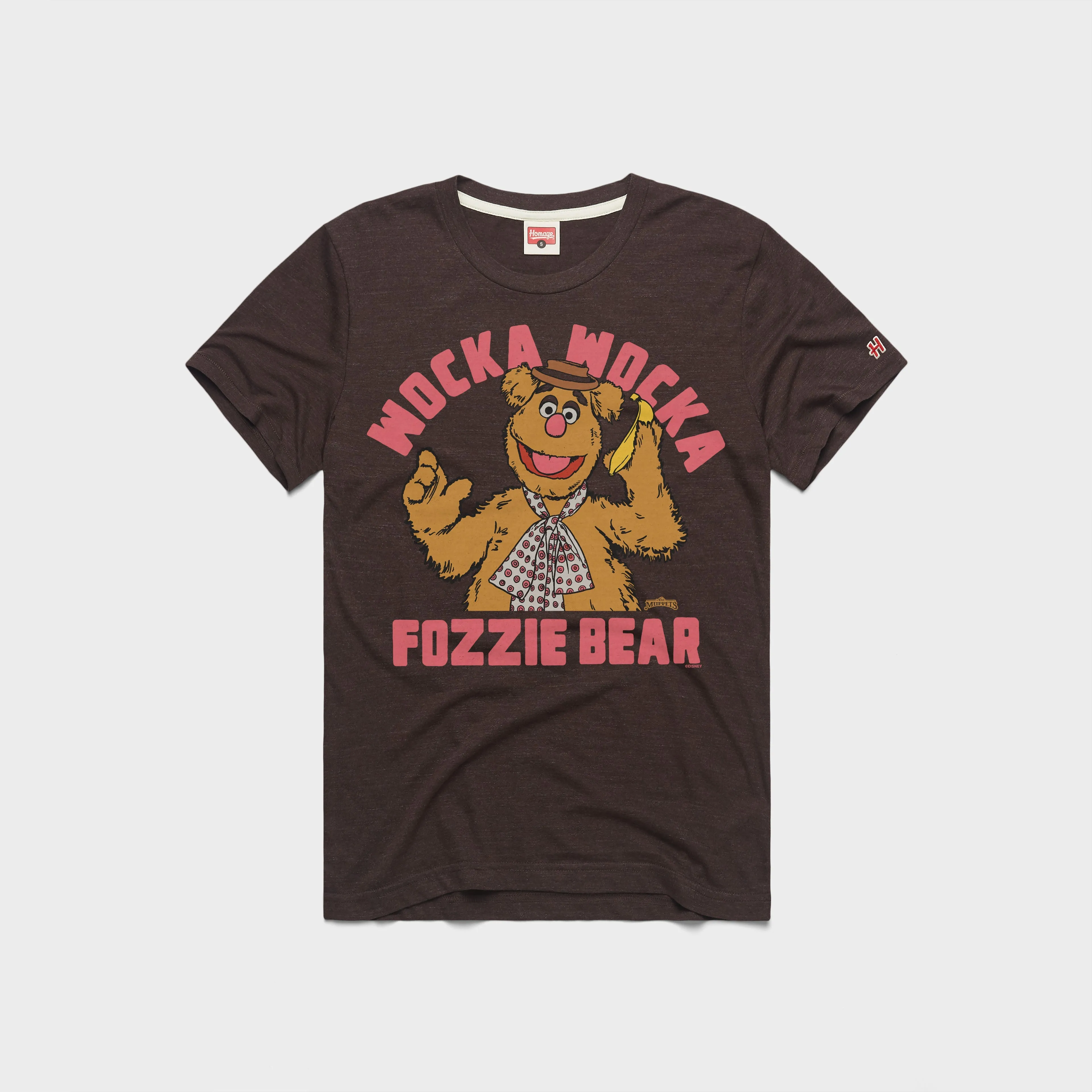 Non Restrictive Cut Muppets Fozzie Bear Wocka Wocka T-Shirt
