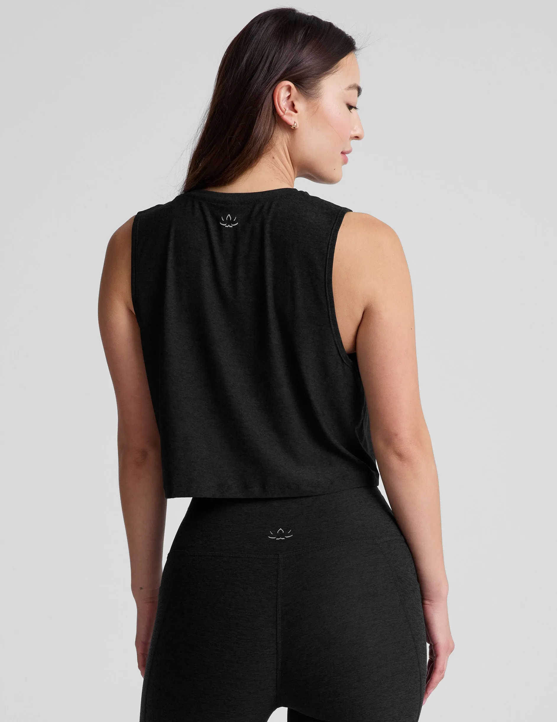 Featherweight Minimal Cropped Tank Quick Dry Material