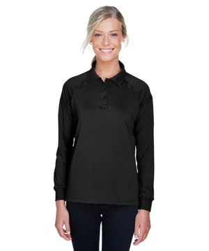 Casual Layer Fashionable Fit M211LW - Harriton Ladies Advantage Snag Protection Plus Long-Sleeve Tactical Polo Shirt