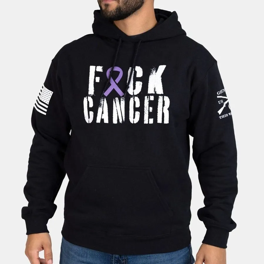 Casual Outerwear F*ck All Cancer Hoodie - Black