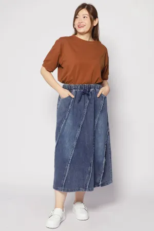Philippe Denim Skirt Smooth Motion
