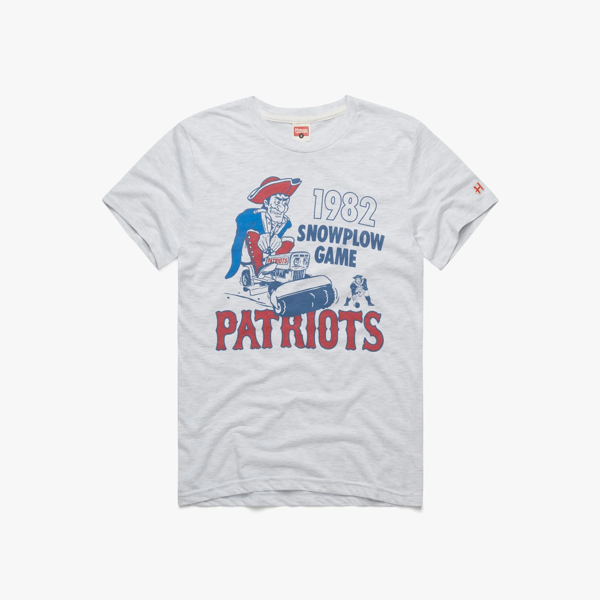 Casual Design Fit Chill Vibe New England Patriots 1982 Snow Plow Game