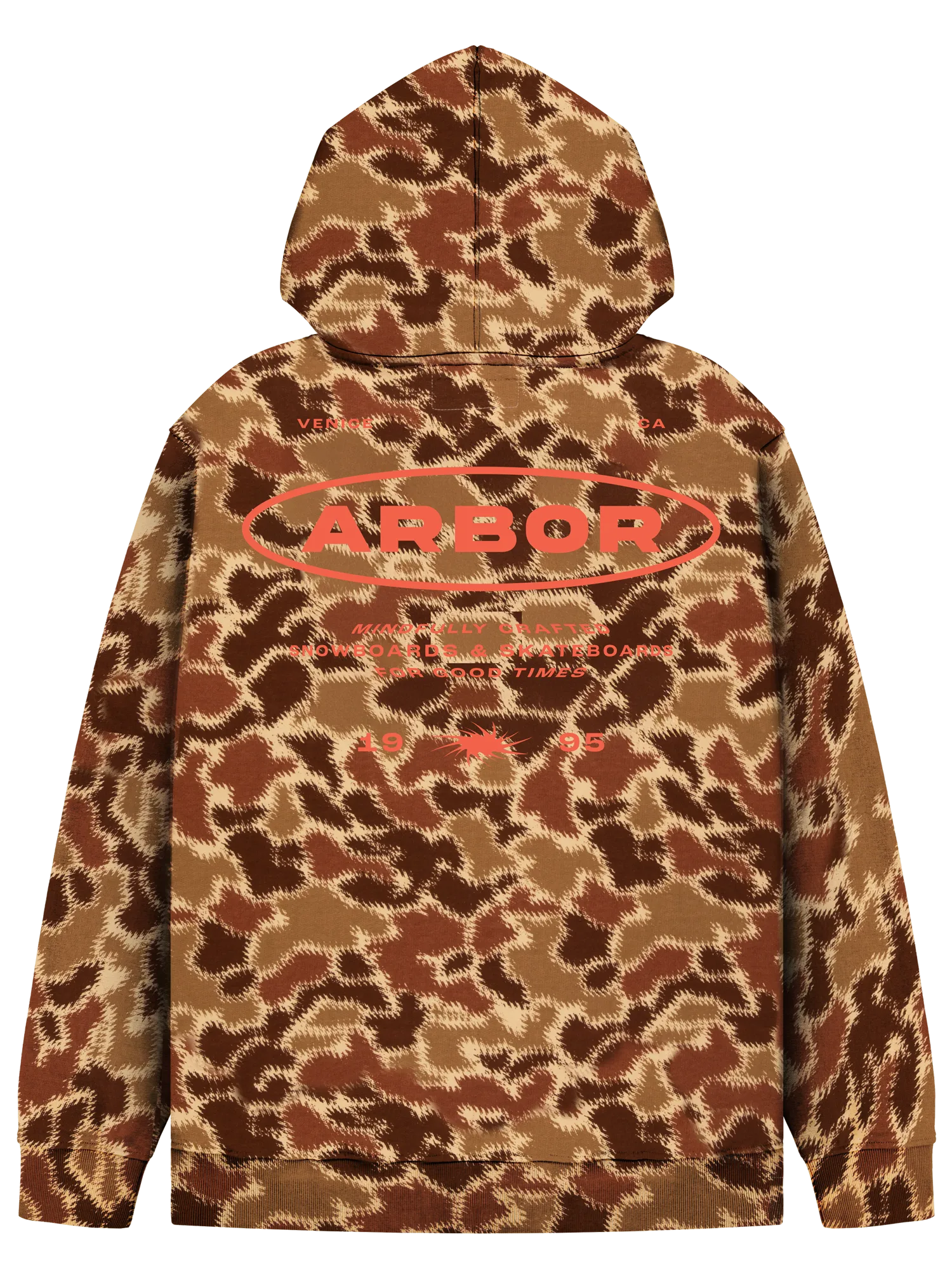 Craft Zip Hood - Ripple Camo Neutral palette Suede