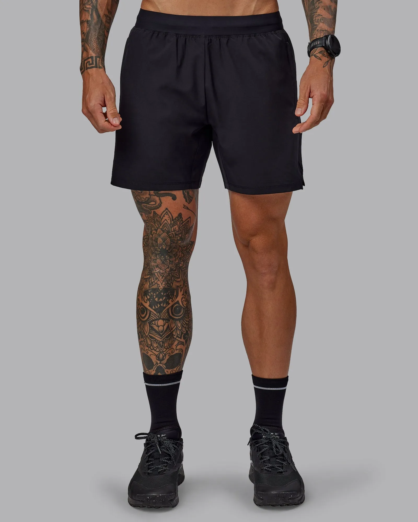 Flexibility Built-In Challenger 6" Performance Short - Black
