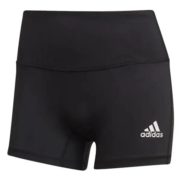 adidas Women's Short Tight- 4" Inseam Relaxed Waist Four Way Stretch Fabric
