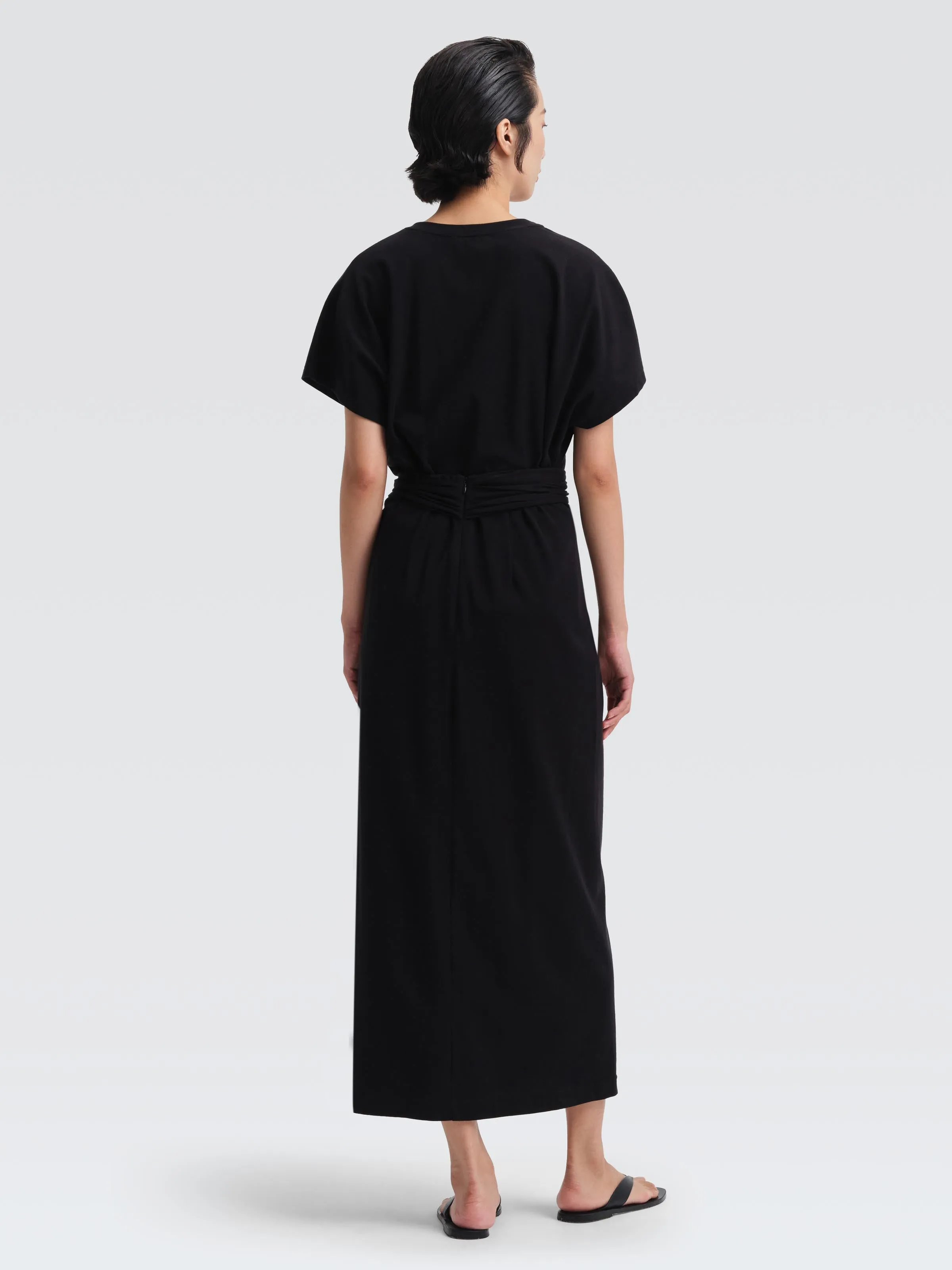 Cotton Jersey Sumali Skirt Flowy Drape