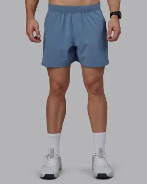 Lift 6" Short - Elemental Blue Layered Look