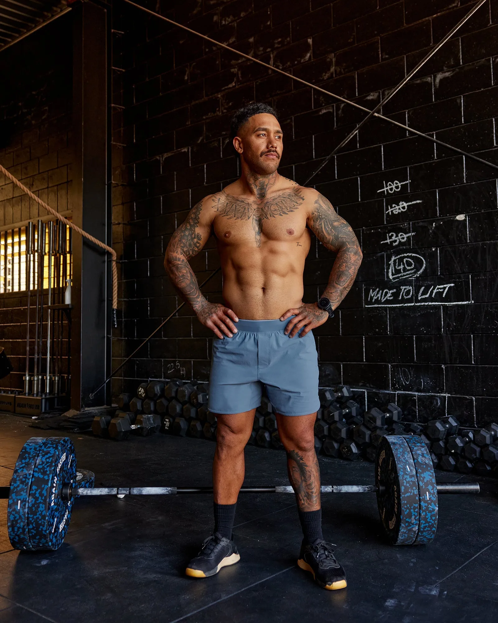Lift 6" Short - Elemental Blue Sport Style Fit