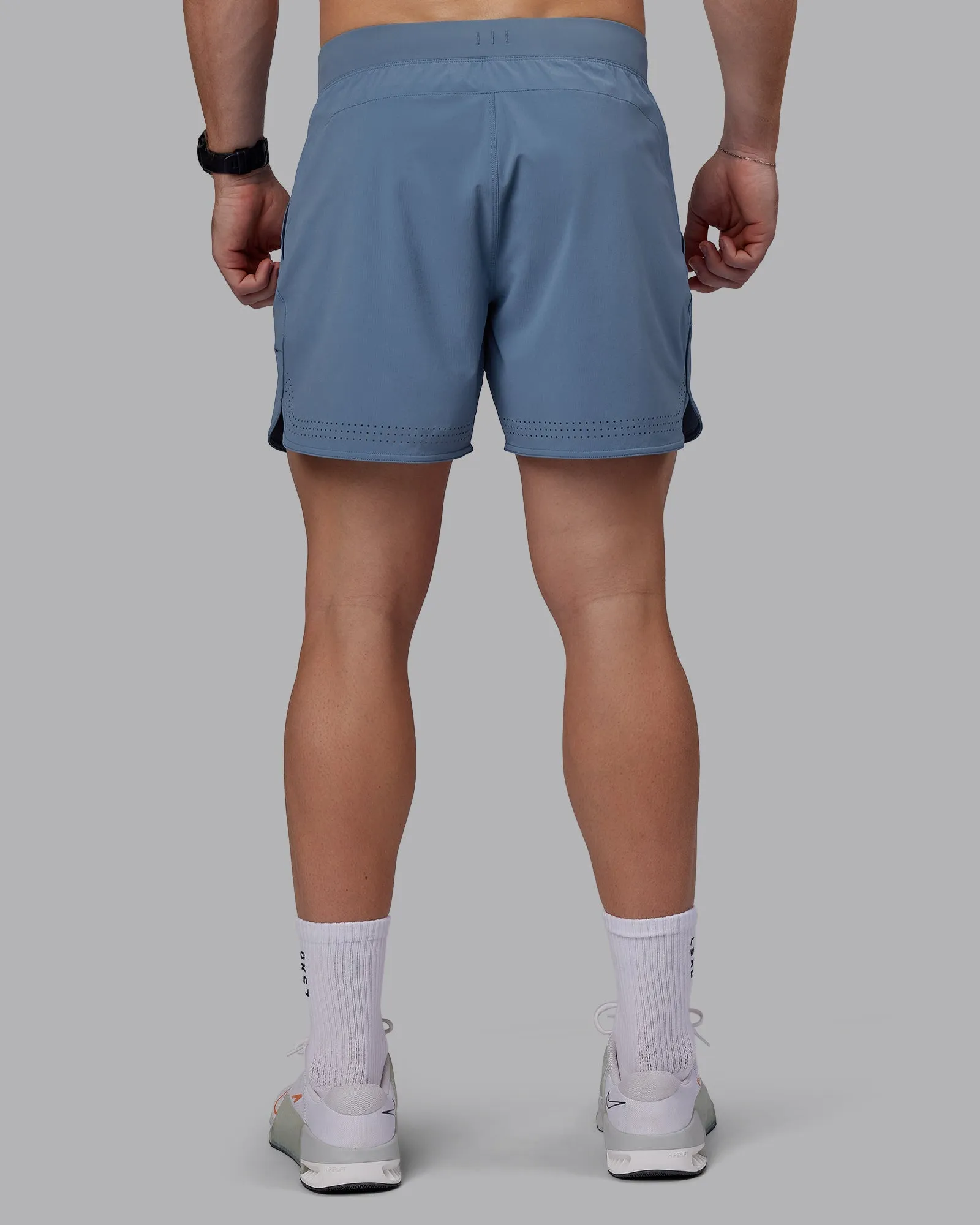 Multi Panel Cut Lift 6" Short - Elemental Blue