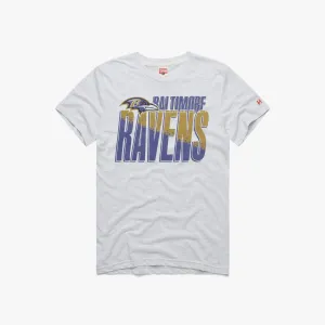 Casual Chic Wear Active Layer Fit Baltimore Ravens Color Splash