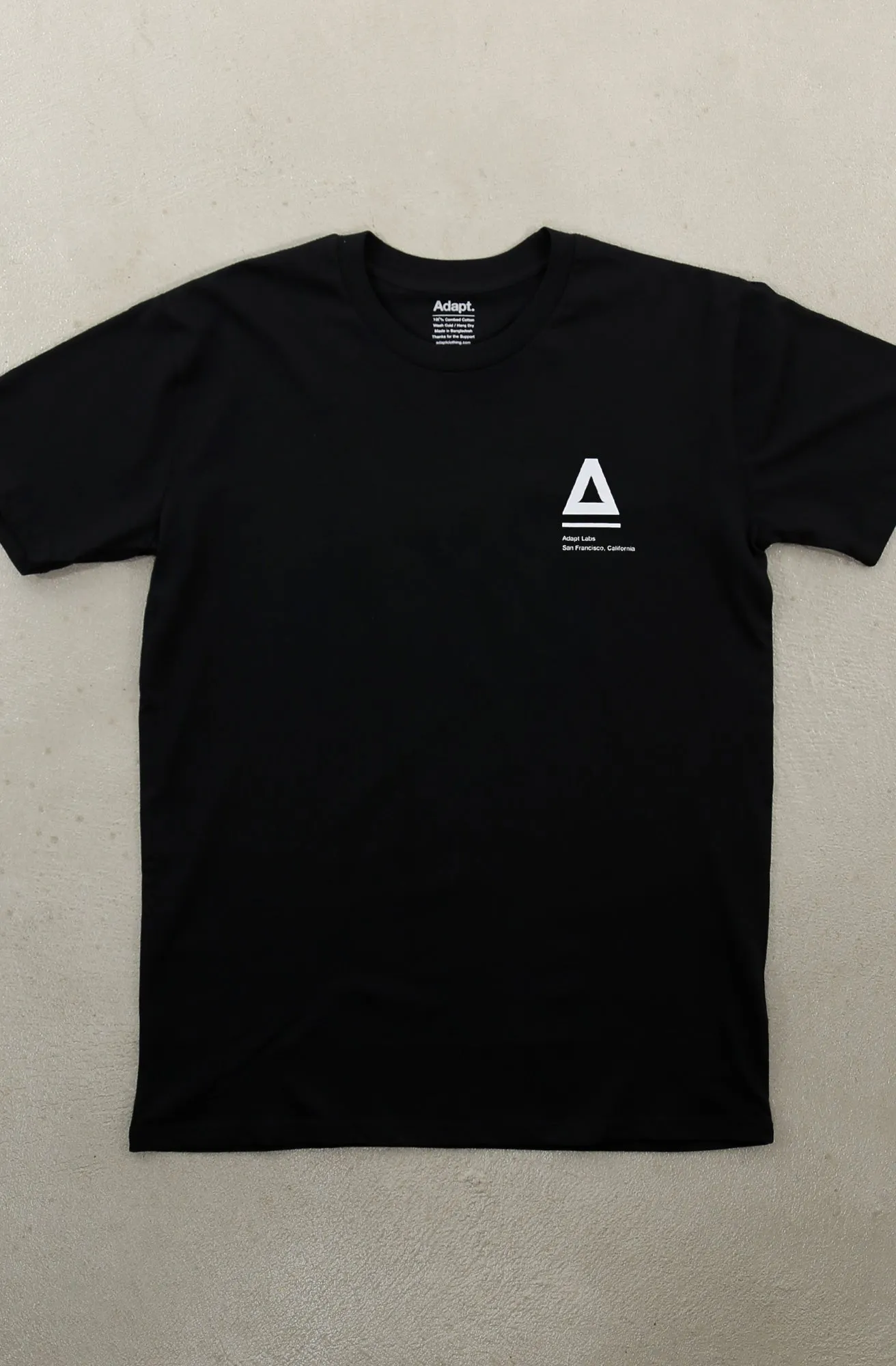 Soft Finish Durable Color Retention Change Agents (Men's Black A1 Tee)