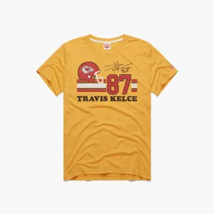 Simple Fashion Chiefs Travis Kelce Signature Jersey