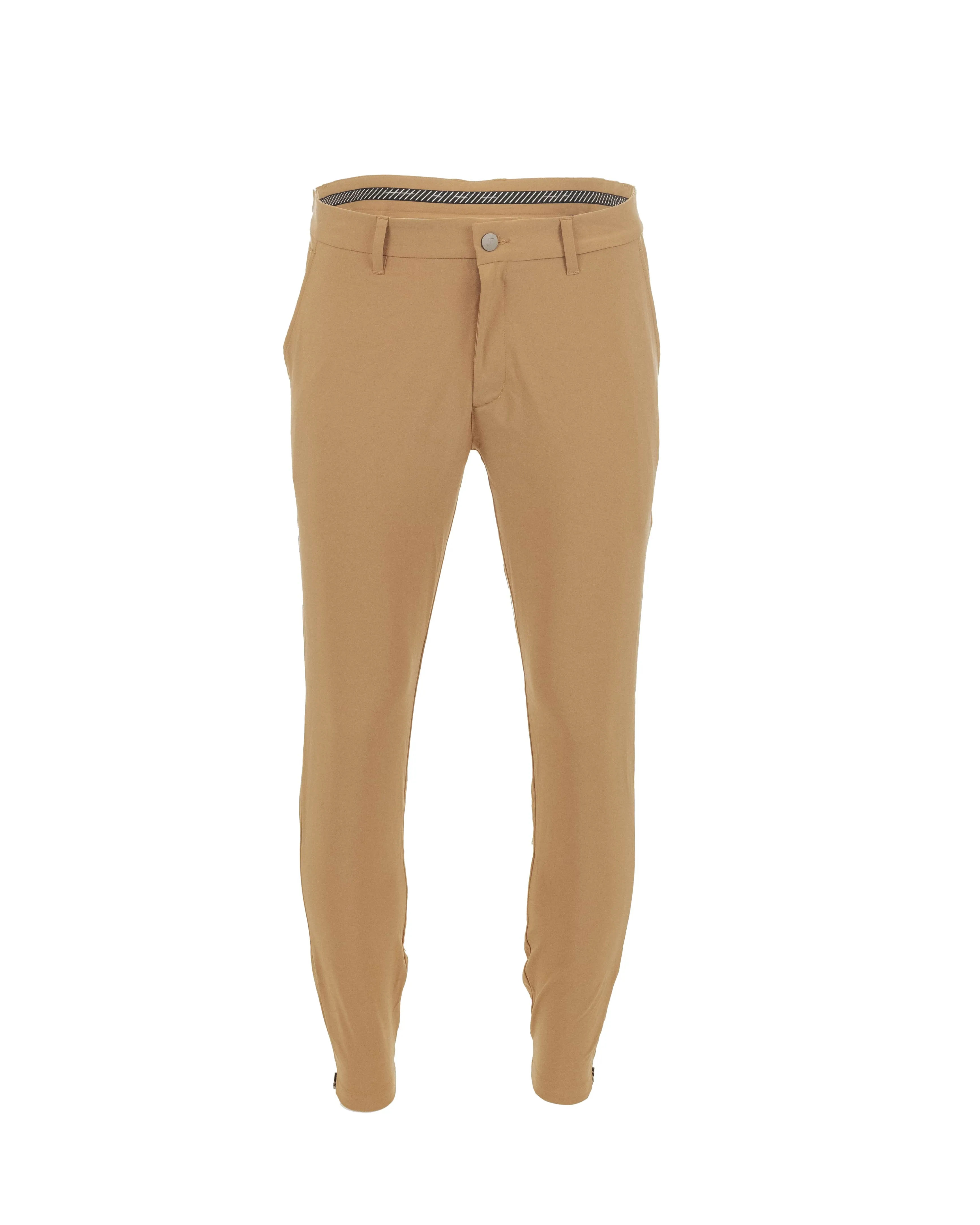 Men's Khaki Golf Jogger Training Comfort Perfect Waist