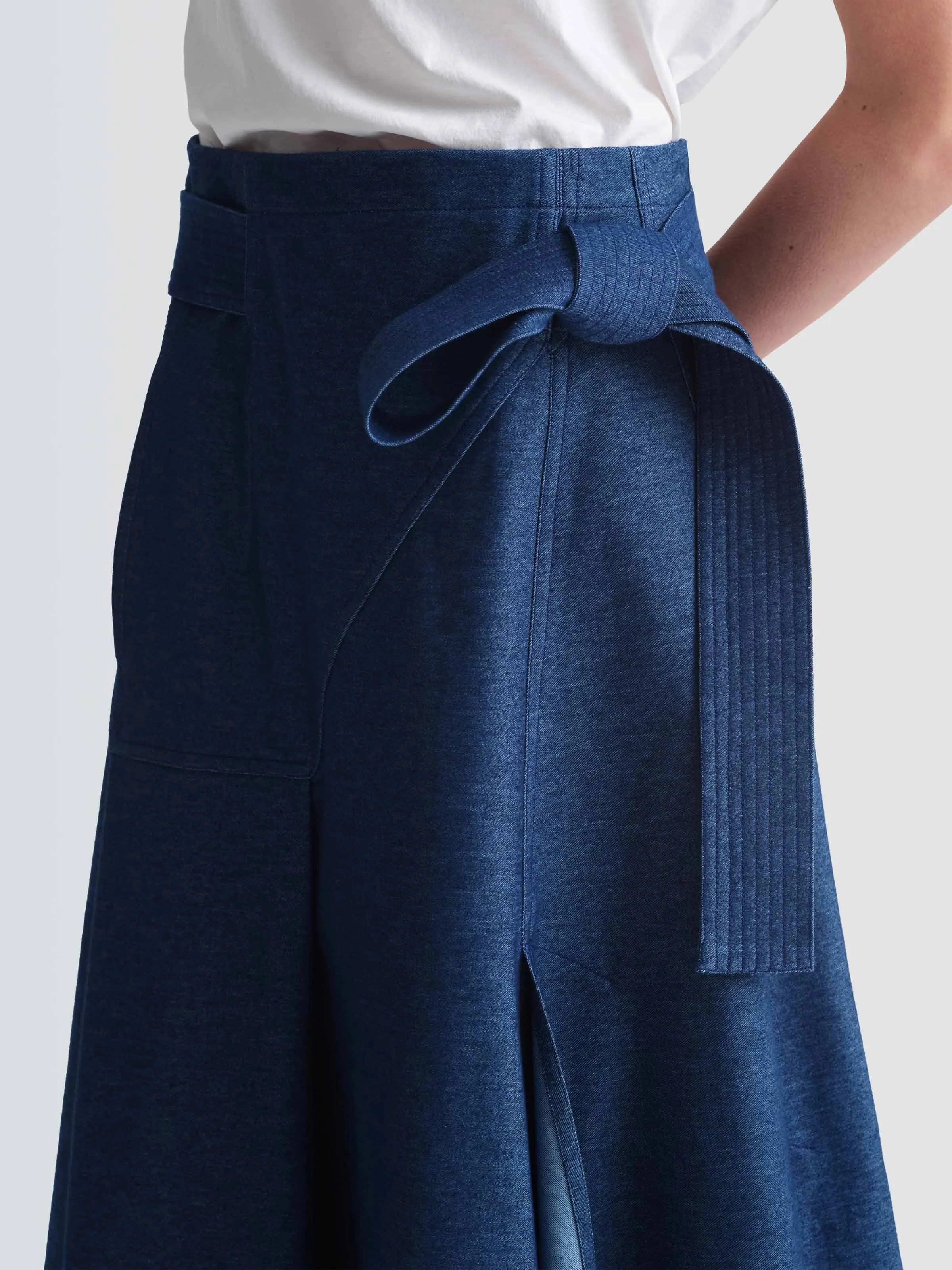 Denim Atlanta Skirt Easy Fit UV Protection