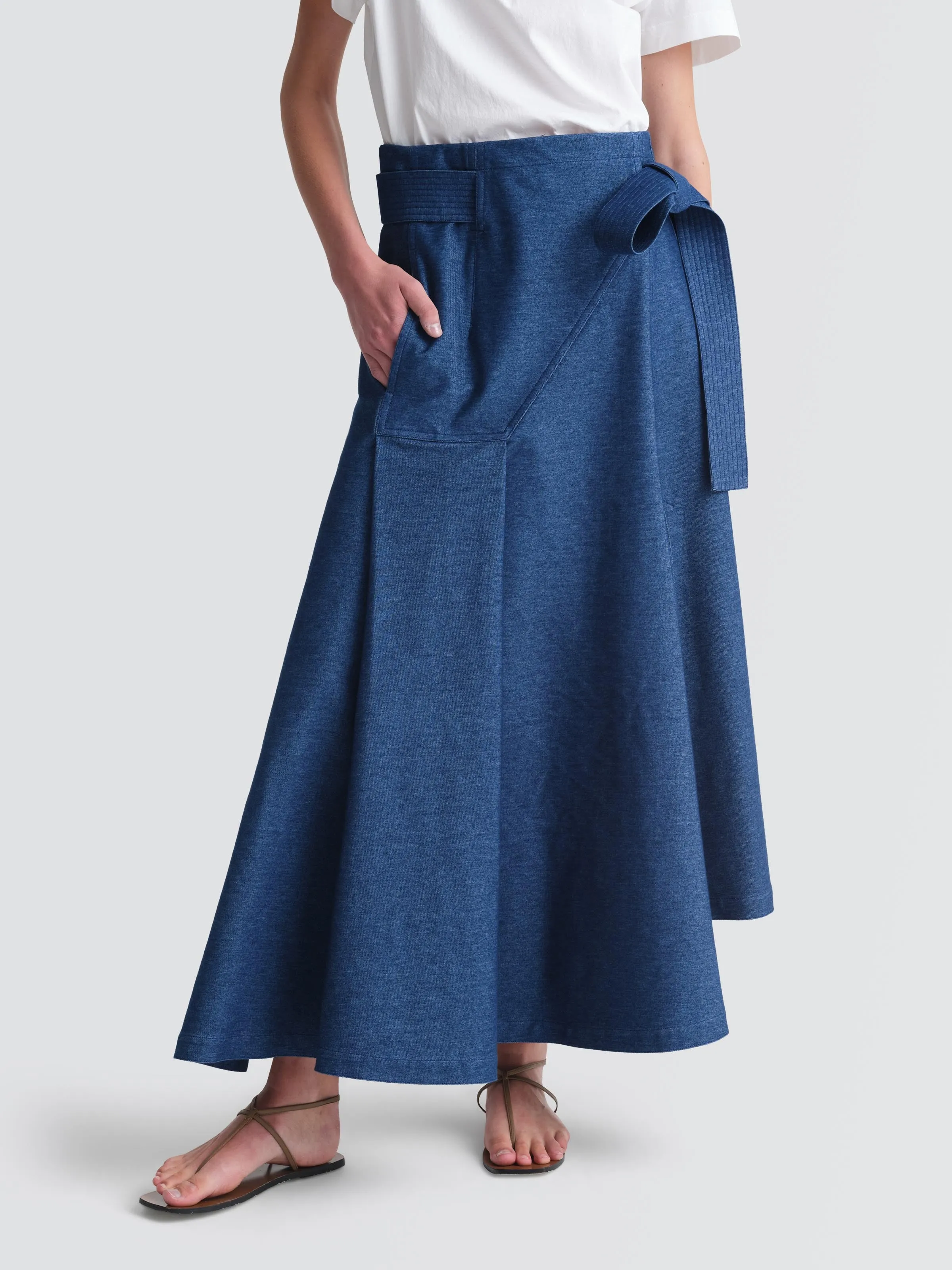 Modern Combo Denim Atlanta Skirt