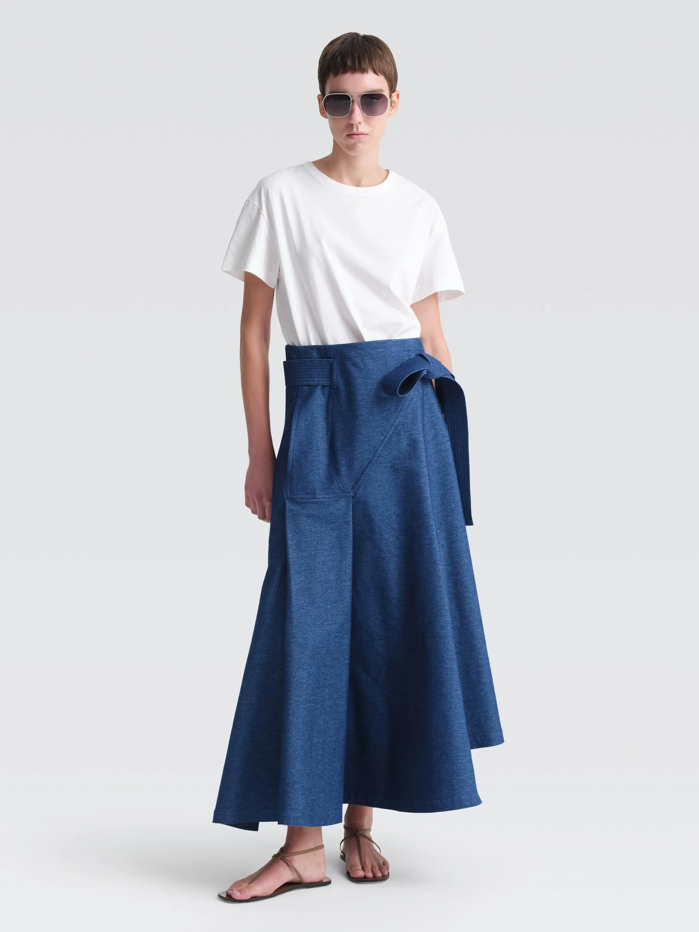 Denim Atlanta Skirt Minimal Vibe Daily Wear