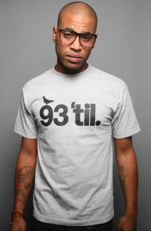 Hieroglyphics X Adapt :: 93 'til (Men's Heather Tee) Trendy
