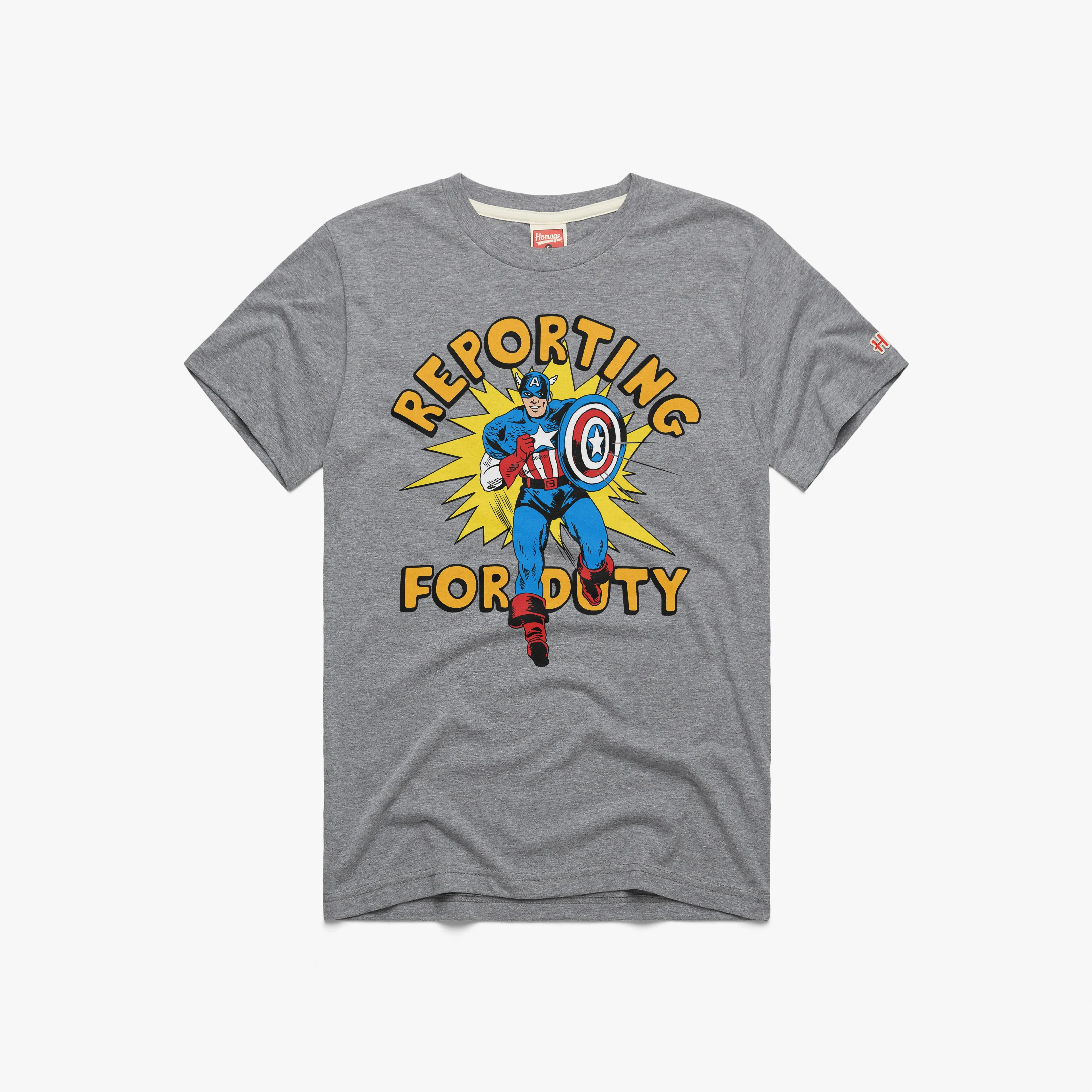 Captain America Reporting For Duty Weekend Ready