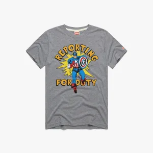 Outdoor Trend Look Captain America Reporting For Duty